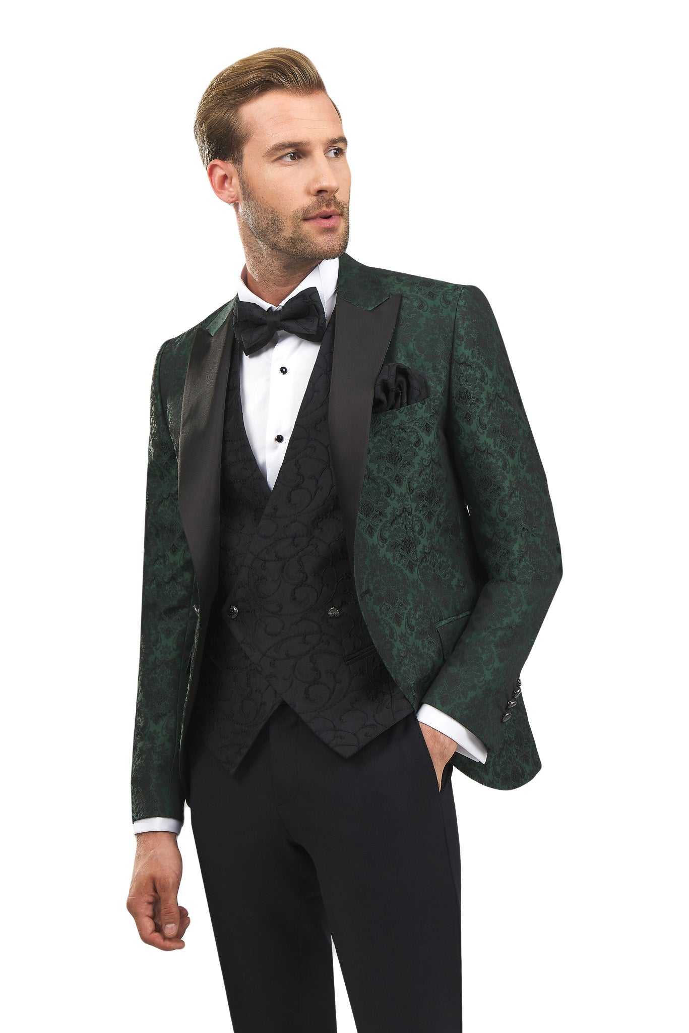 Sim Wedding & Ceremony Green Tuxedo KOD