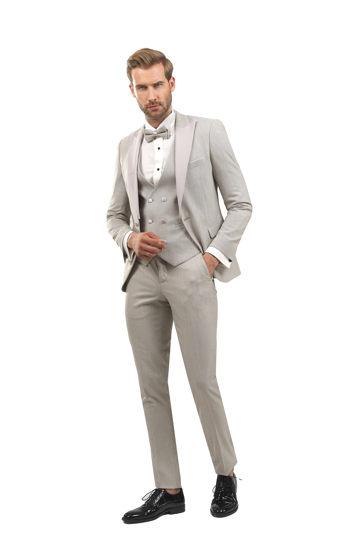 Sim Wedding & Ceremony Beige Tuxedo KOD