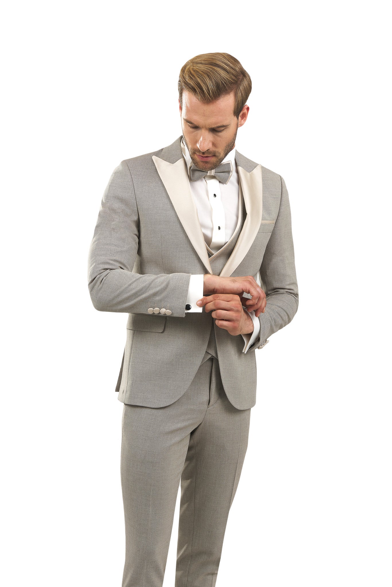 Sim Wedding & Ceremony Beige Tuxedo KOD