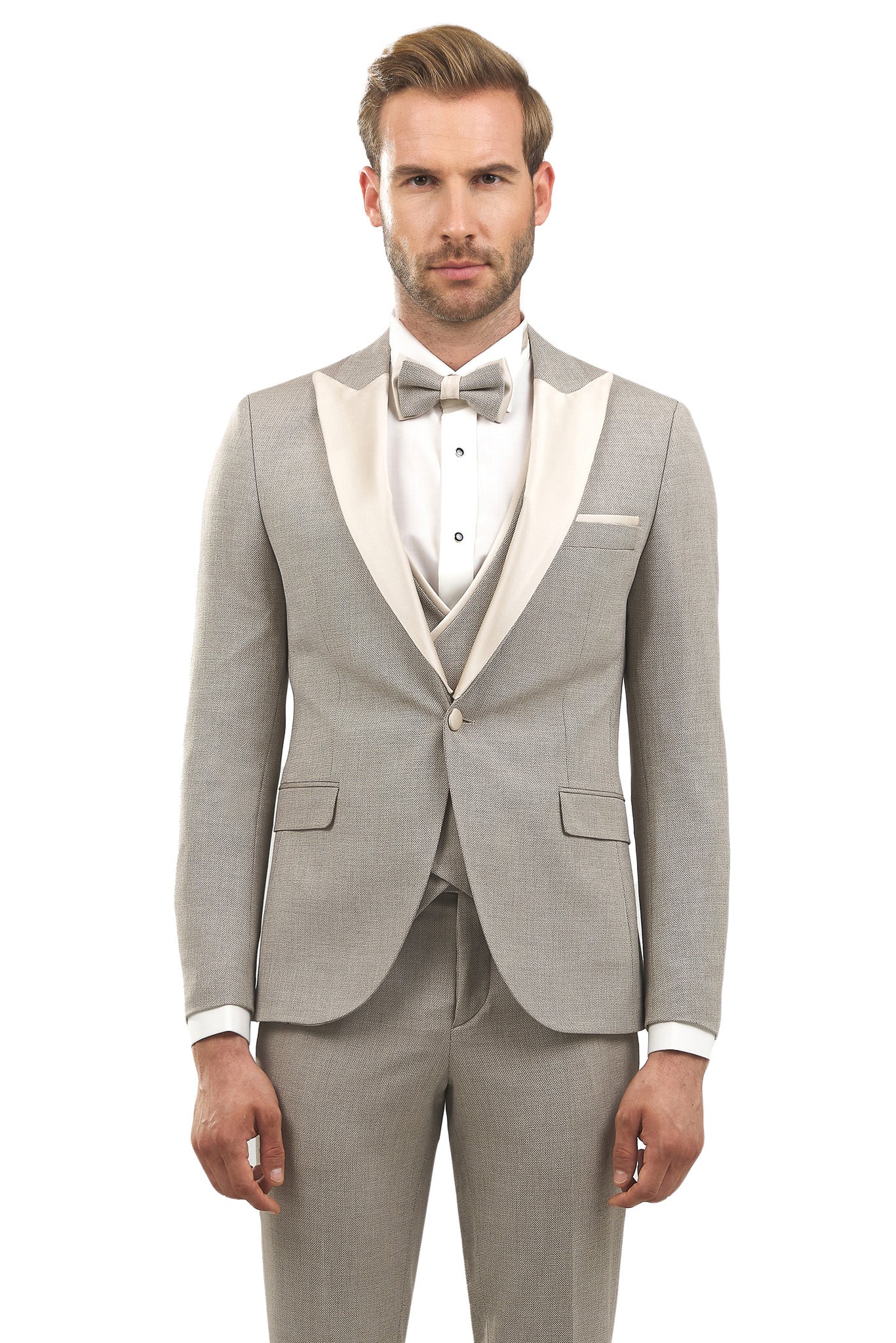 Sim Wedding & Ceremony Beige Tuxedo KOD