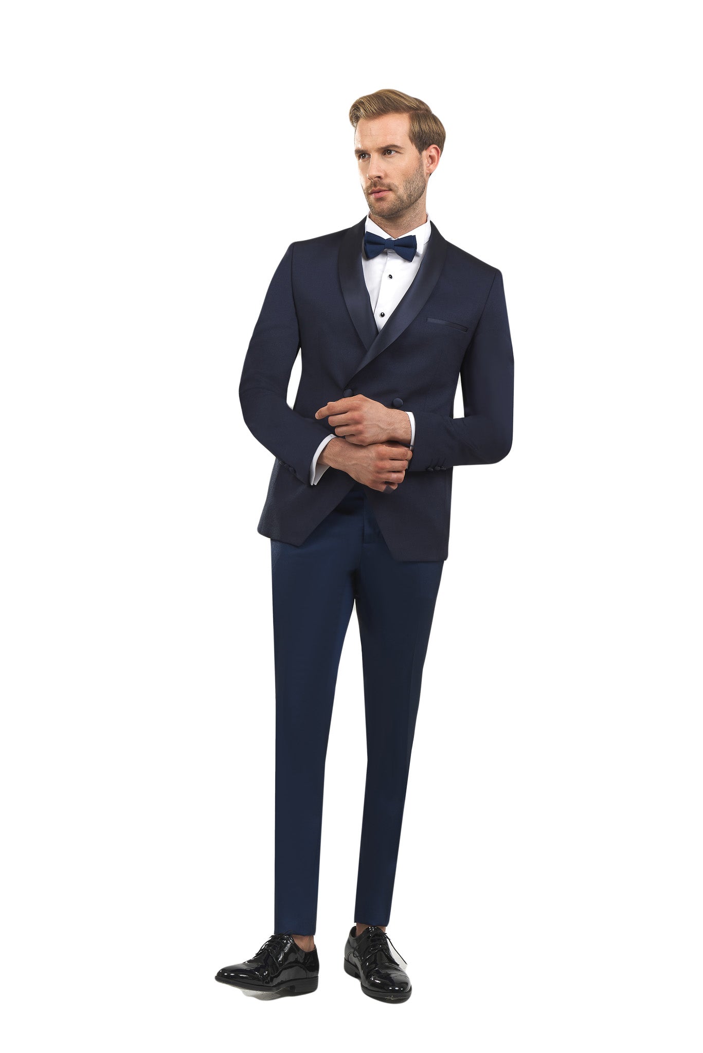 Sim Wedding & Ceremony Double Breasted Navy Tuxedo KOD