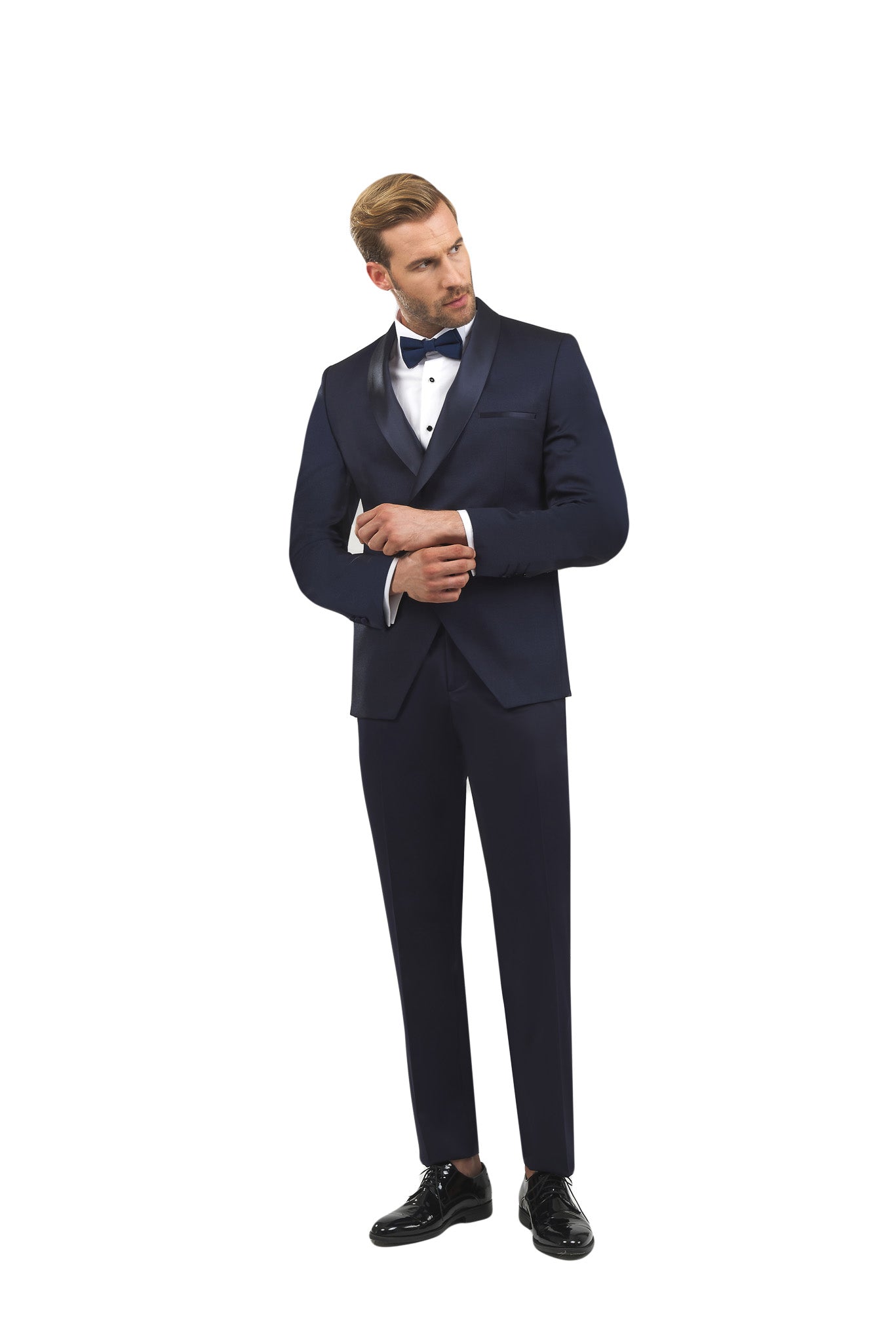 Sim Wedding & Ceremony Double Breasted Navy Tuxedo KOD